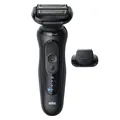BRAUN 52-N1200S Rasierer Series 5 Schwarz (EasyClean-System)