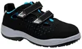 ELTEN Sicherheitsschuhe Impulse Lady Aqua Easy ESD S1PS, Damen, Textil, Stahlkappe, leicht, sportlich 37, Schwarz-T�rkis