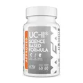 WFN Approved UC-II - Undenaturiertes Kollagen Typ 2 hochdosiert - 60 Kapseln - Gelenke Komplex mit UC II Collagen, Vitamin C & Boswellia Serrata - Produziert in Deutschland - Extern laborgeprüft