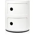 Componibili Recycled Container weiß mit zwei Elementen (matt - 4986)