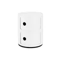 Kartell Componibili Recycled 2 Elemente Container (weiß) weiß 0498603