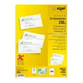 SIGEL 100 Visitenkarten LP800 satiniert weiß 250 g/qm
