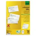 Visitenkarten Sigel 3C LP800, 85 x 55mm, 250g, weiß, glatte Kanten, 100 Stück