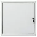 PROREGAL® Spind Schließfachwürfel Wertfachschrank Umkleideschrank Möbeltresor CUBIC Verstärkte Ecken, Zylinderschloss, Würfel miteinander verschraubbar grau 45 cm x 45 cm x 45 cm