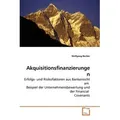 VDM Akquisitionsfinanzierungen (Deutsch, Wolfgang Becher, 2009) (55205542)