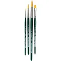 da-Vinci Pinsel 4226 Nova Synthetics Aquarell, Synthetikpinsel flach & rund, 4 Stück