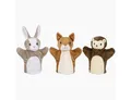 goki Handpuppe Handpuppen Eichhörnchen, Hase und Igel (Spar-Set, 3-tlg., Eichhörnchen, Hase und Igel), für Spaß und kreatives Spielen