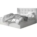 Mirjan24 Boxbett, Weiß, Textil, Rechteckig, 180x200 cm, Schlafzimmer, Betten, Boxspringbetten