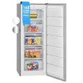 Bomann Gefrierschrank GS 7340 inox, 168 L, 4-Sterne, 4 Schubladen, NEU