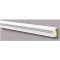 NOEL & MARQUET NMC FA14 DOMOSTYL Fenstersohlbank Fensterumrandung Fassadenprofil 2 m 200 cm x 6 cm x 8 cm Weiß
