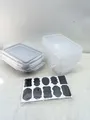 Ordeluxe Set mit 8 luftdichten 1000ml-Vorratsdosen