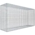 Gabiona C-Ring-Gabione 100 x 200 x 50 cm Maschenw 5 x 5 cm