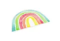 nikima Platzset stabiles Vinyl Tischset Regenbogen bunt Kinder Platzset abwaschbar, (1-St)