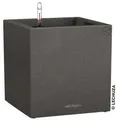 LECHUZA® Kunststoff-Topf Canto Stone, quadratisch, Dunkelgrau