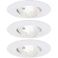 Deckenleuchte EBL Set in Weiß max. 6 Watt Deckenlampe