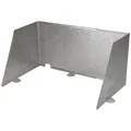Crespo Windschutz für Küchenschrank AL 105, Silber