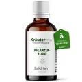 Kräutermax Baldrian plus Tropfen, Pflanzen Fluid Destillat nach Paracelsus mit Lavendel, Hopfen, Melisse und Passionsblume, Vegan 50 ml