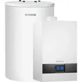 Buderus GB172i.2-15, W22, Gas-Brennwertgerät, 120 l Speicher S120, BC400, E/H