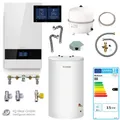 Buderus Paket W22 Gas Brennwertgerät GB172i.2 15 kW Speicher S120 Regelung BC400