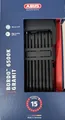 ABUS Bordo 6500A SmartX Bluetooth-Faltschloss - Schwarz
