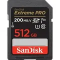 Extreme PRO 512 GB SDXC, Speicherkarte schwarz, UHS-I U3, Class 10, V30