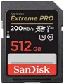 SanDisk Extreme PRO SDXC-Karte 512GB Class 10 UHS-I stoßsicher, Wasserdicht