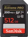 SanDisk Extreme Pro 512 GB SDXC UHS-I-Speicherkarte (2022) bis 200 MB/s