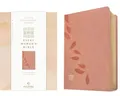 Holy Bible: New Living Translation, Pink Petals, Leatherlike, Every Woman’s Bible, Filament Enabled, Red Letter
