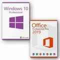 Microsoft Windows 10 Professional + Microsoft Office 2019 Professional Plus Lizenz für 3 PC