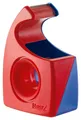 Tesa Tesafilm Abroller (Wellenmesser, bis Rollenbreite 19 mm, rot/blau) 57443-00
