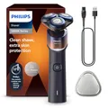 Philips Shaver Series 5000X, elektrischer Rasierer für Herren, Nass- und Trockenrasur, Skin Protect Technologie, flexibler 360-Grad-Scherkopf, Aufladen in 1 Std./5 Min Schnellladung (Modell X5012/00)
