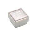 PRIOS LED Bodeneinbauleuchte Ewgenie (wasserdicht (Modern) in Transparent (16 flammig,) - Außenleuchte für Garten Terasse Balkon & Haus
