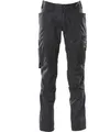 Mascot 18579-442-09-82C52 Accelerate Hose mit Knietaschen, Stretch-Einsätze, Gr. 52, schwarz (6778268)
