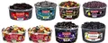 8 Dosen Haribo Lakritz Mix aus 7 Sorten 1x Salino, 1x Salzbezeln, 1x Vampire, 1x Viola, 1x Lakritz Schnecken, 1x Konfekt Stangen 2x Color-Rado