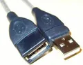 Kabel USB St.A=>Bu.A 1,0m Verlängerung USB 2.0 Inline