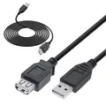 InLine 34610B USB 2.0 Verlängerung, Stecker / Buchse, Typ-A, schwarz, 1m