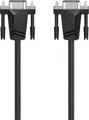 Hama VGA Anschlusskabel VGA 15pol. Stecker, VGA 15pol. Stecker 1.50m Schwarz 00200707 VGA-Kabel