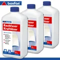 Baufan 3 x 1 l Rauhfaser Kraftlöser für Raufaser Tapetenentferner Tapetenablöser
