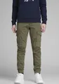 Cargohose "JPSTPAUL JJFLAKE AKM 542 OLIVE NOOS JNR", Gr. 176 - N-Gr, olive night N-Gr