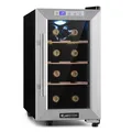 Weinkühlschrank 1 Zone Wein Flaschenkühlschrank 8 Weinflaschen Kühlschrank