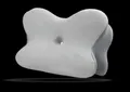 Thermo Kissenbezug Ersatzbezug für Derila Ergo Nackenkissen 54×36×12cm