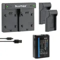 1x Akku + Lader für Sony NP-FW50 Alpha  6000 6500  7R II NEX 7 RX10 1030 mAh