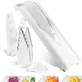 Gemüsehobel V3 Starter Set • VHobel für 5 Schnittarten • Verstellbarer Küchen...