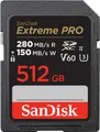 SANDISK SD-Card Extreme Pro UHS-II V60 512GB