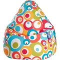 Sitting Point Sitzsack BeanBag Malibu 120, Türkis Bunt
