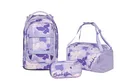 Satch Schulrucksack-Set PACK Lilac Blossom 3-teilig