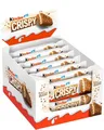 Kinder Crispy Kinder Crispy Riegel, 14 Stück, 34 g, mit Milchcreme und Haselnüssen gefüllt mit Schokolade Kinder
