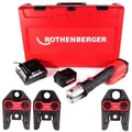 Rothenberger ROMAX 4000 Basic Set CAS Pressmaschine + Akku + Lader + Pressbacken