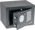 HMF Safe Tresor klein mit Zahlenschloss Möbeltresor Safe Hotelsafe Geldschrank