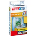 tesa Insektenschutz COMFORT für Fenster, mit Klettband, selbstklebend, ohne Bohren (130 x 150 cm) (55806-00021-00)
